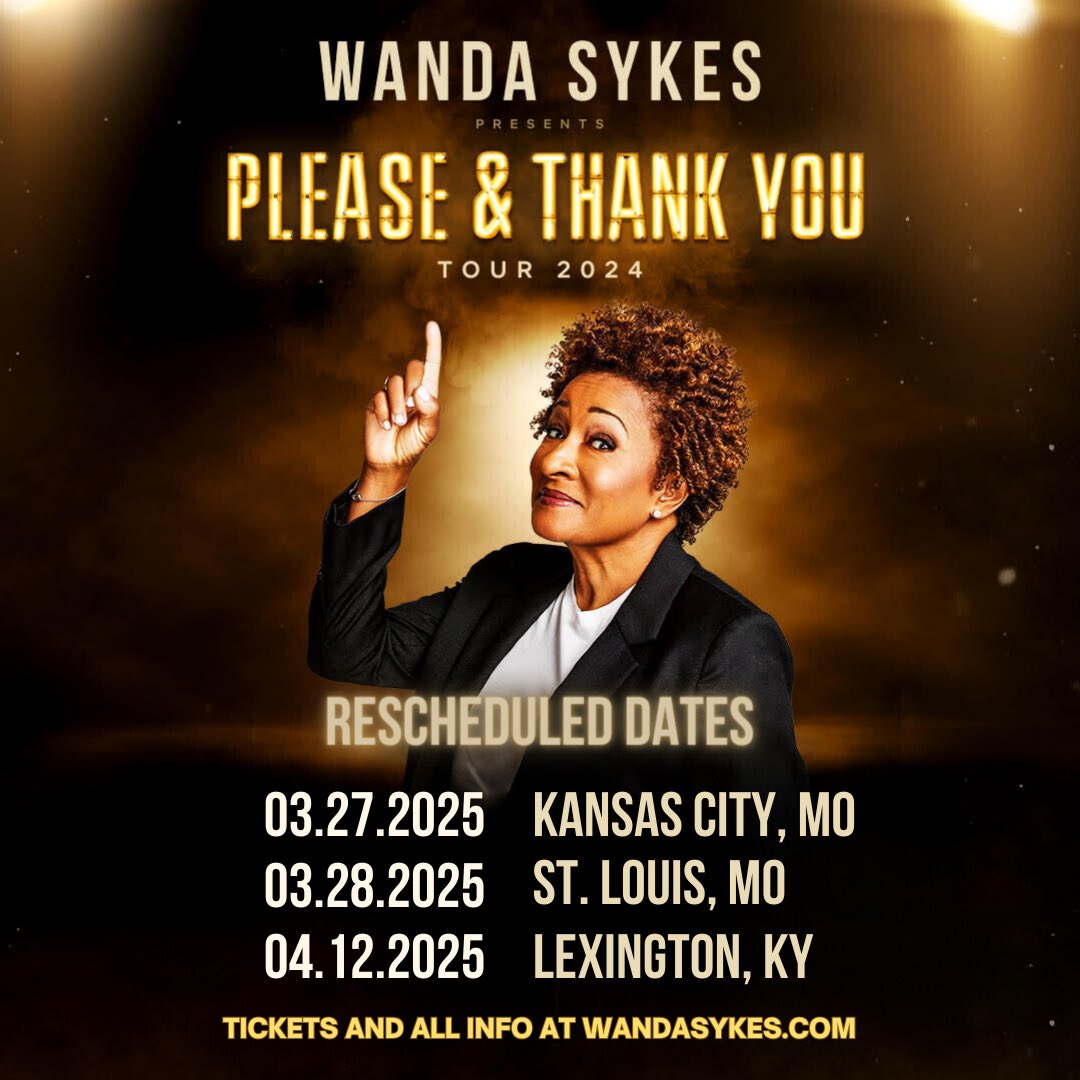 Hey y'all, unfortunately, I need to reschedule the next 3 tour dates. I'm fine, just dealing with some personal stuff that many of you have experienced if you have aging parents. I know you're disappointed too, and I apologize for any inconvenience. I look forward to seeing you