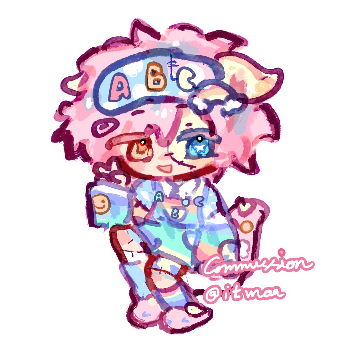 shyux11's tweet photo. bean cms! 
School has been eating up a huge chunk of my time so I’m not that active but I promise im drawing!>o< https://t.co/DUbWGQzwRg