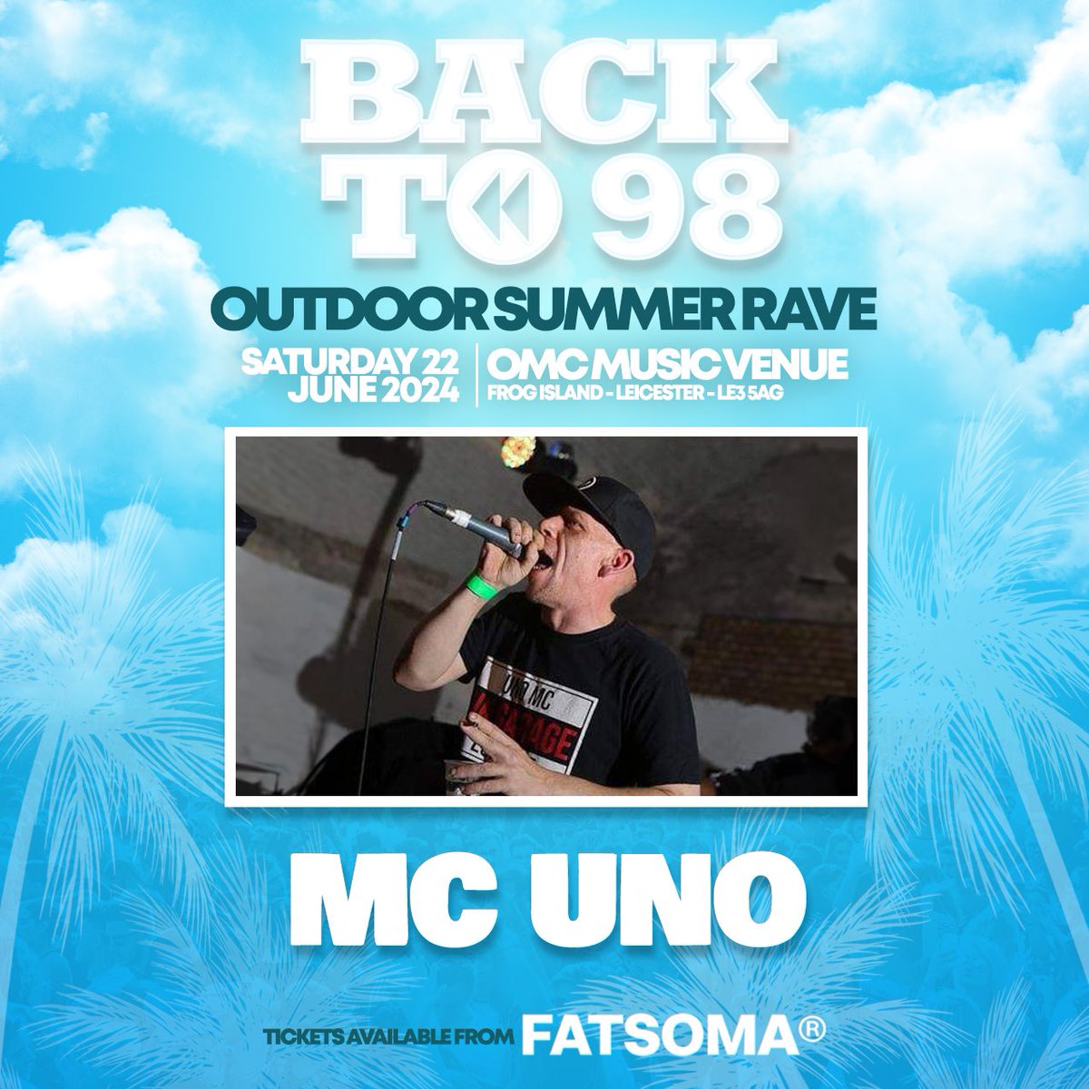 backto98's tweet image. BACK TO 98 OUTDOOR RAVE 
SATURDAY 22ND JUNE 2024

Tickets
fatso.ma/ZMgu

OMC Music Venue Leicester