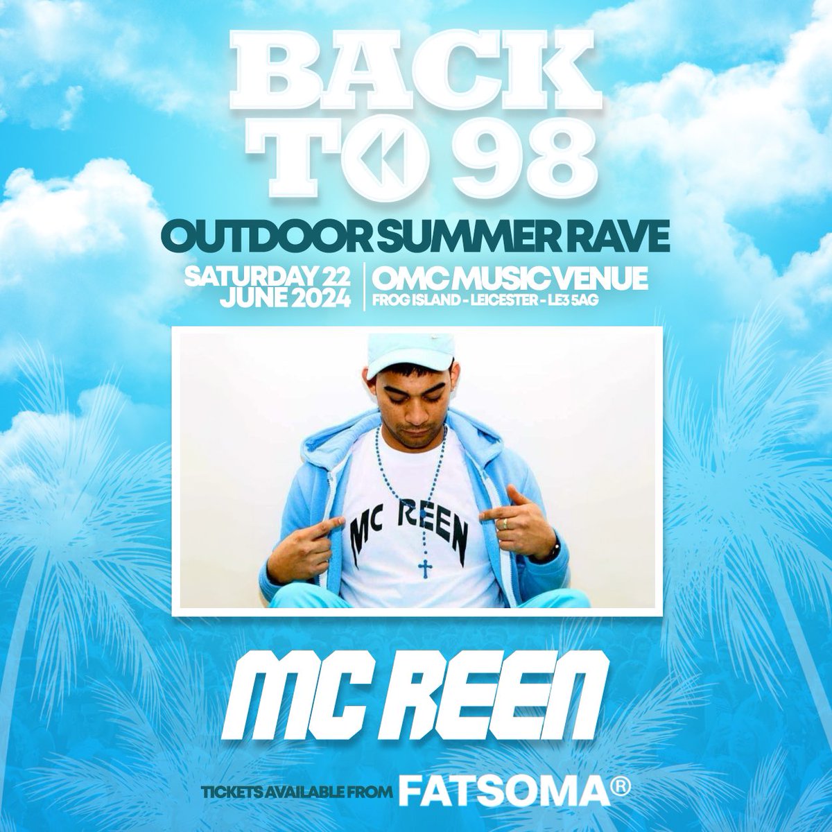 backto98's tweet image. BACK TO 98 OUTDOOR RAVE 
SATURDAY 22ND JUNE 2024

Tickets
fatso.ma/ZMgu

OMC Music Venue Leicester