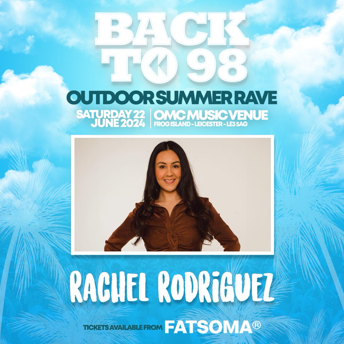 backto98's tweet image. BACK TO 98 OUTDOOR RAVE 
SATURDAY 22ND JUNE 2024

Tickets
fatso.ma/ZMgu

OMC Music Venue Leicester