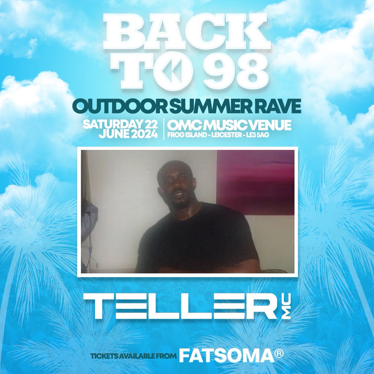 backto98's tweet image. BACK TO 98 OUTDOOR RAVE 
SATURDAY 22ND JUNE 2024

Tickets
fatso.ma/ZMgu

OMC Music Venue Leicester