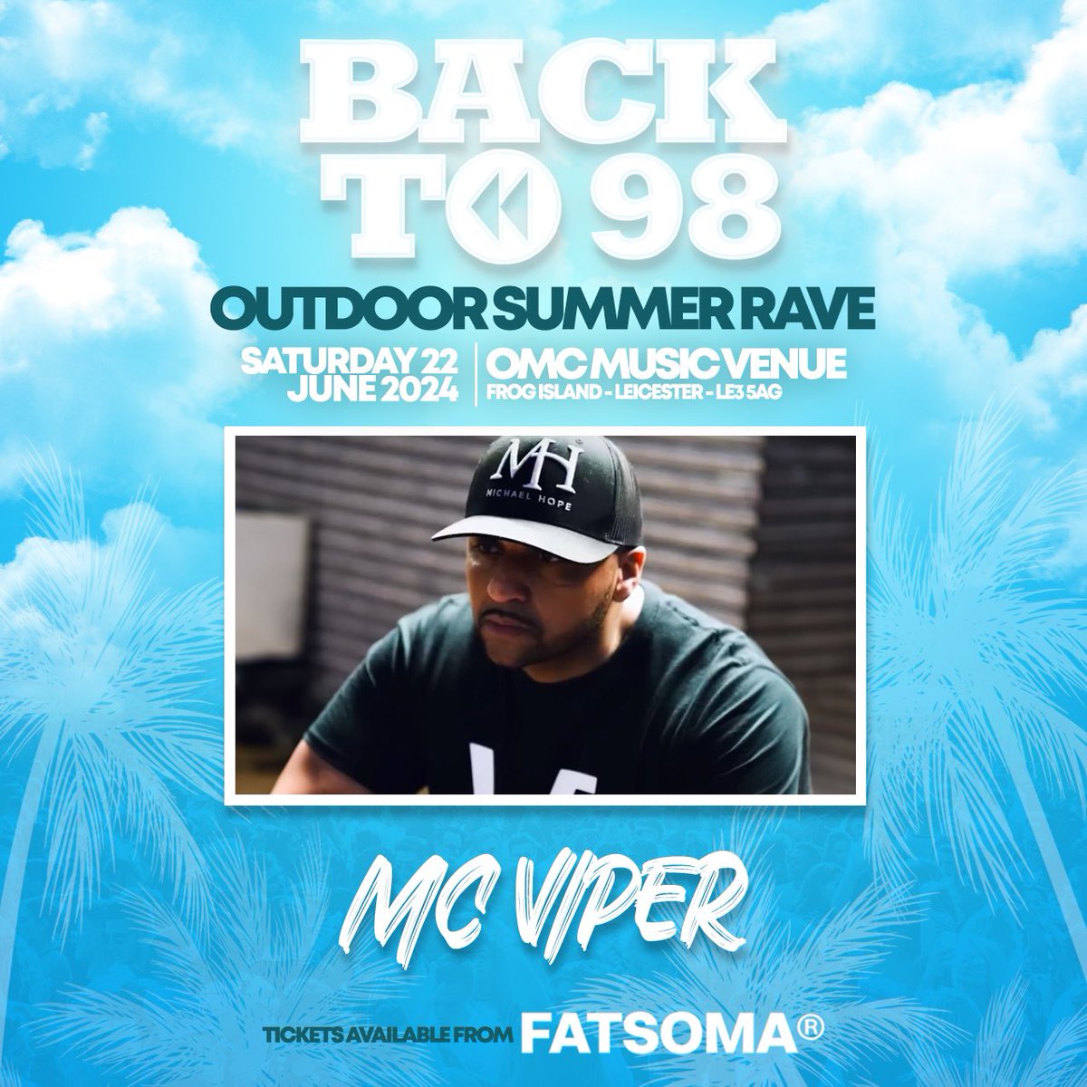 backto98's tweet image. BACK TO 98 OUTDOOR RAVE 
SATURDAY 22ND JUNE 2024

Tickets
fatso.ma/ZMgu

OMC Music Venue Leicester