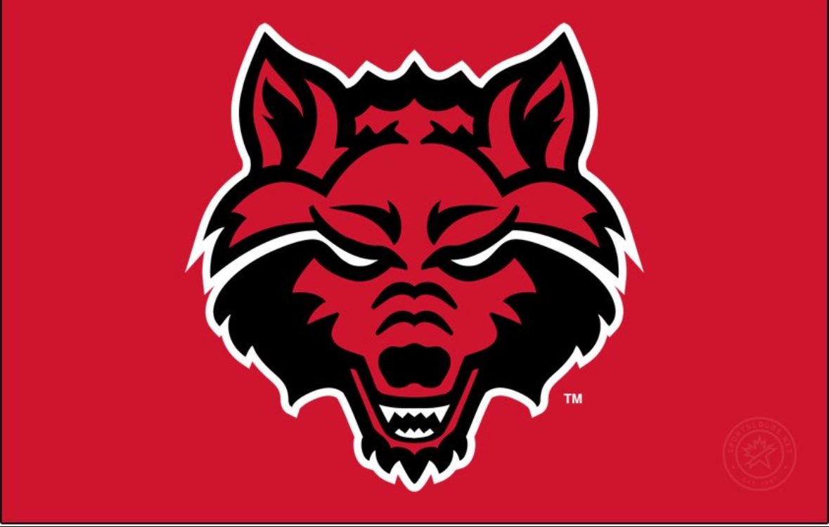 RJMcIntosh6's tweet photo. After a great call with @CoachConklin I am Blessed to receive an offer from Arkansas State University!!! @coachgabetorres @ToddDodgeFBcamp @coachmwilliams1 @dbranscom @CoachVWill @CoachZimmermann @BullittTeam https://t.co/vclaWZM8SH