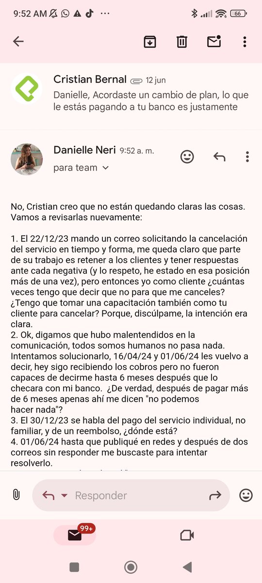 NeriDanielle's tweet photo. @platzi seis meses y contando aún sin ninguna solución. 1/2 https://t.co/eXfQJPgoAS