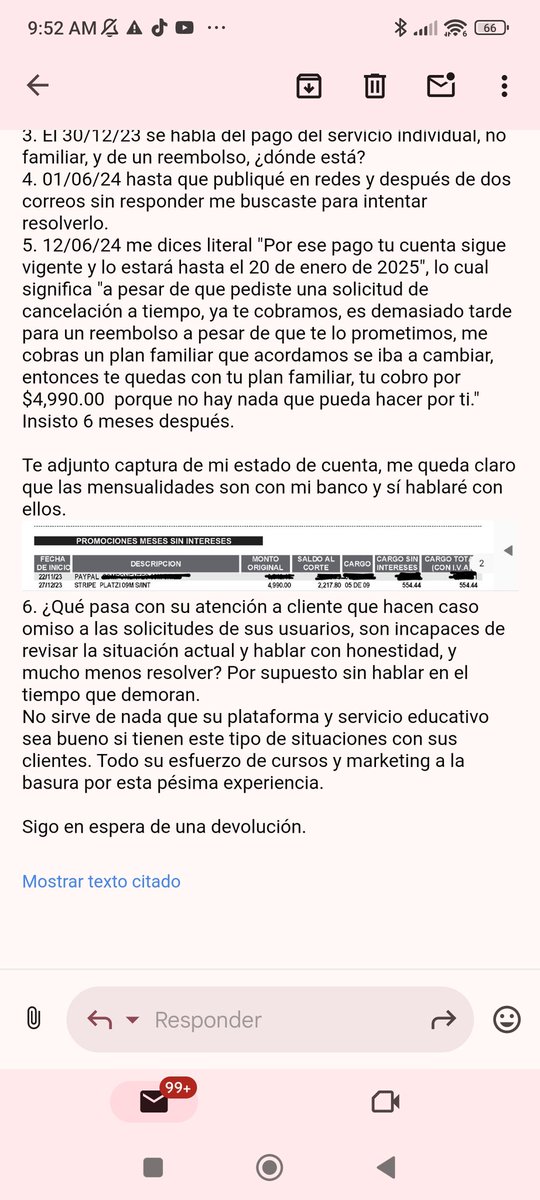 NeriDanielle's tweet photo. 2/2 Esto se va a quedar público hasta que se resuelva. https://t.co/jqboovlmd9