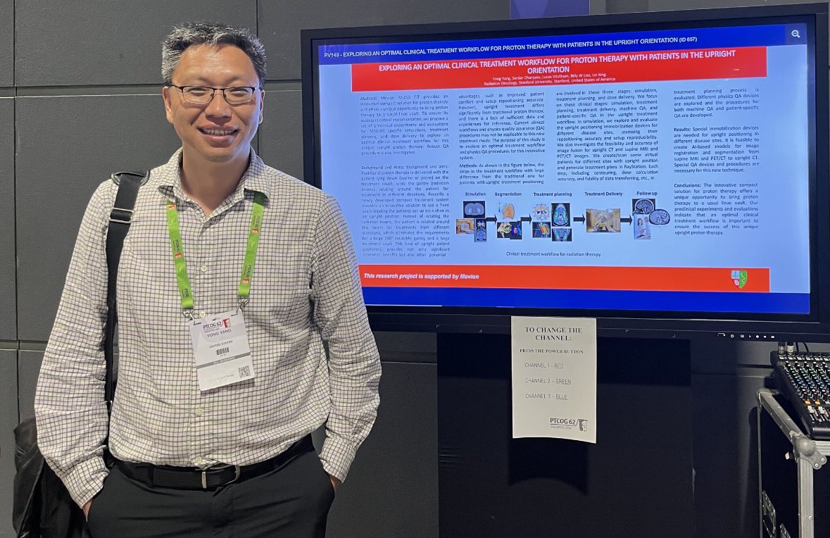 NataliyaMedPhys's tweet image. Proud of Stanford Radiation Oncology team shining bright at #PTCOG62 in Singapore 🇸🇬 @BLoo_LT_SABR