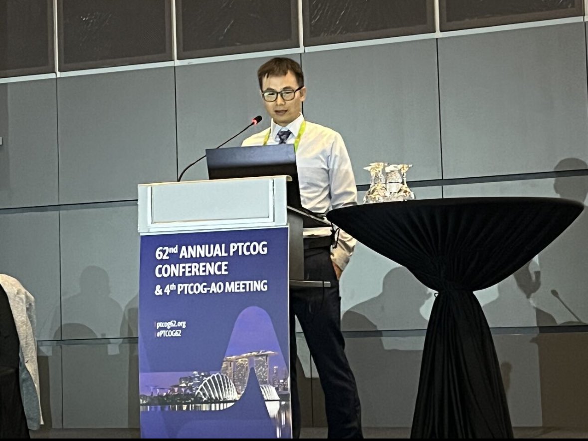 NataliyaMedPhys's tweet image. Proud of Stanford Radiation Oncology team shining bright at #PTCOG62 in Singapore 🇸🇬 @BLoo_LT_SABR