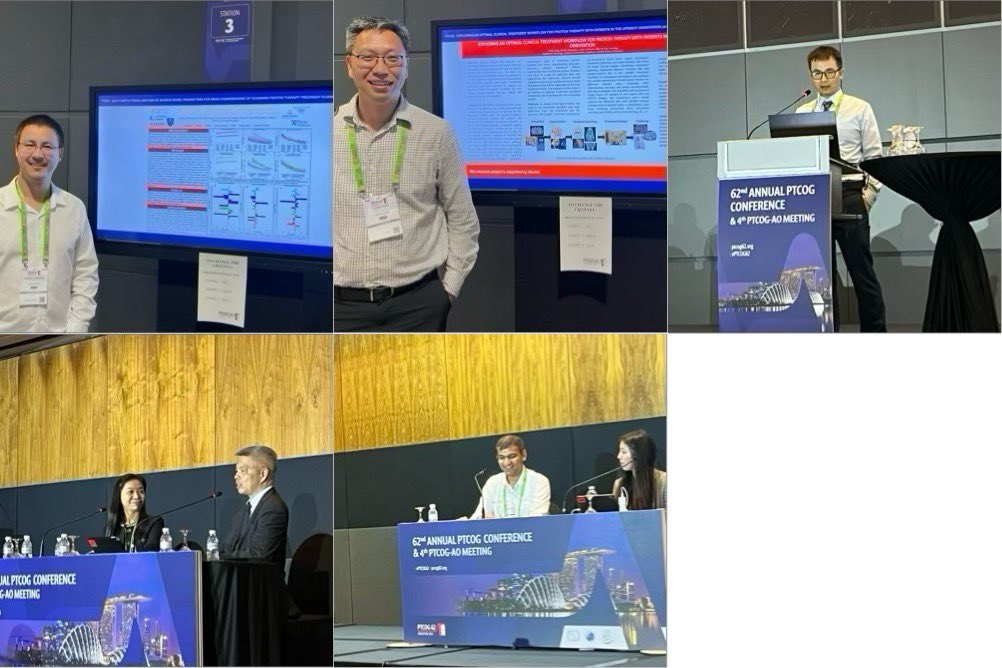 Stanford Radiation Oncology shines bright at #PTCOG62 in Singapore 🇸🇬

Our team rocked oral and poster presentations, co-chaired sessions, subcommittees and work groups! 🚀 

Next year we are coming back even stronger! 💪🏼

#medphys #stanford #particletherapy #PTCOG
