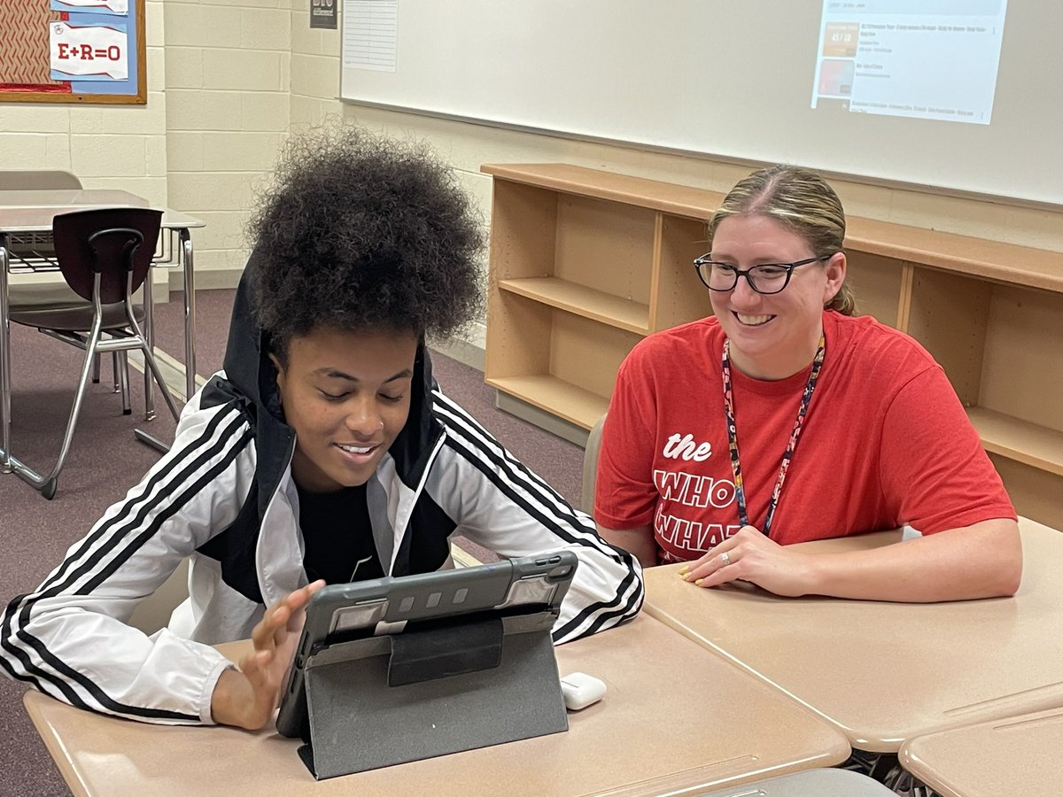 Week two of summer school coming to the end - staff and students are crushing it! #RepThatA