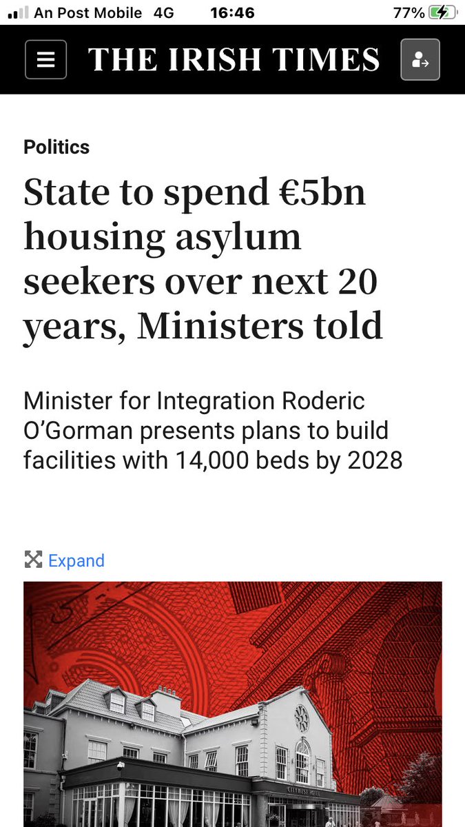 duzBme's tweet photo. @BGatesIsaPyscho Ireland €5bn in 20 years to accommodate legal migrants.
When the estimated cost of National Children’s Hospital went from €650M to €2.24bn in 9 years you can be sure €5bn will top €25bn+ when you include cost of illegals.
Hungary 🇭🇺 and Victor Orbán 👏👏👏
& don’t pay it 😂 https://t.co/y9gtkyxlfc
