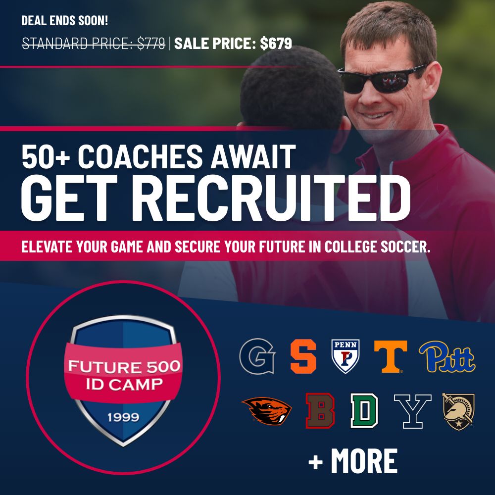 Elevate your game and secure your future in college soccer. As the leading Soccer ID Camp in the nation, Future 500 offers unparalleled exposure to over 50 top college coaches at every camp.
