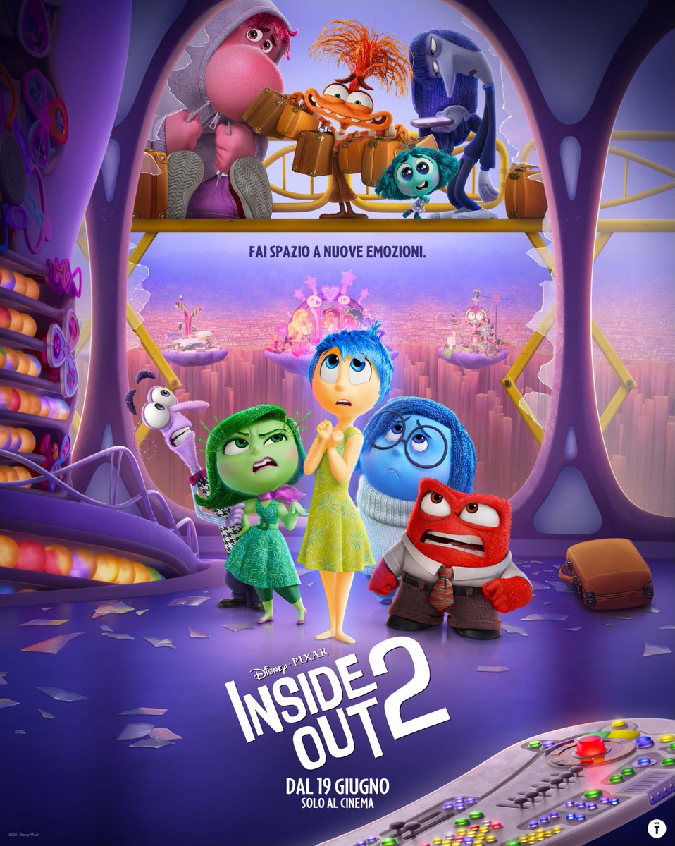 DisneyPixarIT's tweet photo. 🚨 Non riusciamo più a trattenere le emozioni!! 🫙

#InsideOut2, il nuovo film Disney &amp; Pixar, arriverà in anteprima il 18 Giugno e dal 19 Giugno al cinema. Acquista il tuo biglietto: https://t.co/HMoxs4AYmp https://t.co/Vbf2TdxQa3