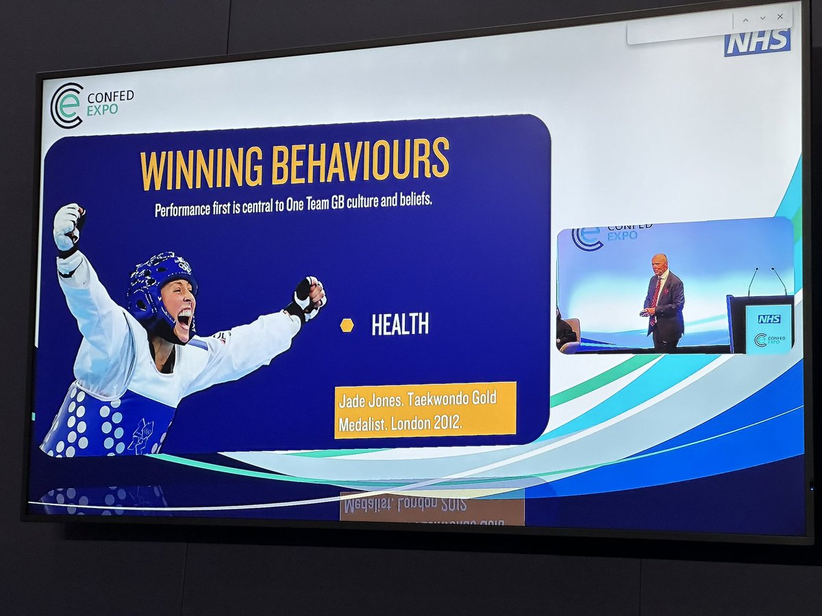 NHS can certainly learn from Clive Woodward ..Amazingly inspiring …..The importance of team work and winning behaviours. 
Thank you