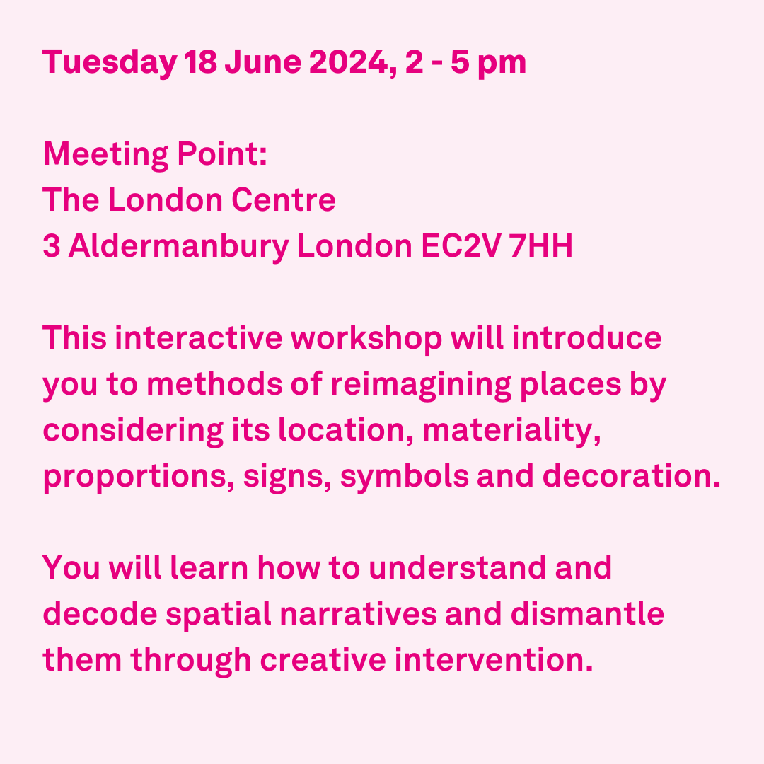 Calling all storytellers &amp; place-makers! Don't miss our workshop on June 18: "Dismantling Dominant Narratives." Learn how to decode spatial narratives and challenge the status quo through creative intervention.
Limited spots available! eventbrite.com/e/dismantling-…
#LFA2024 #Workshop