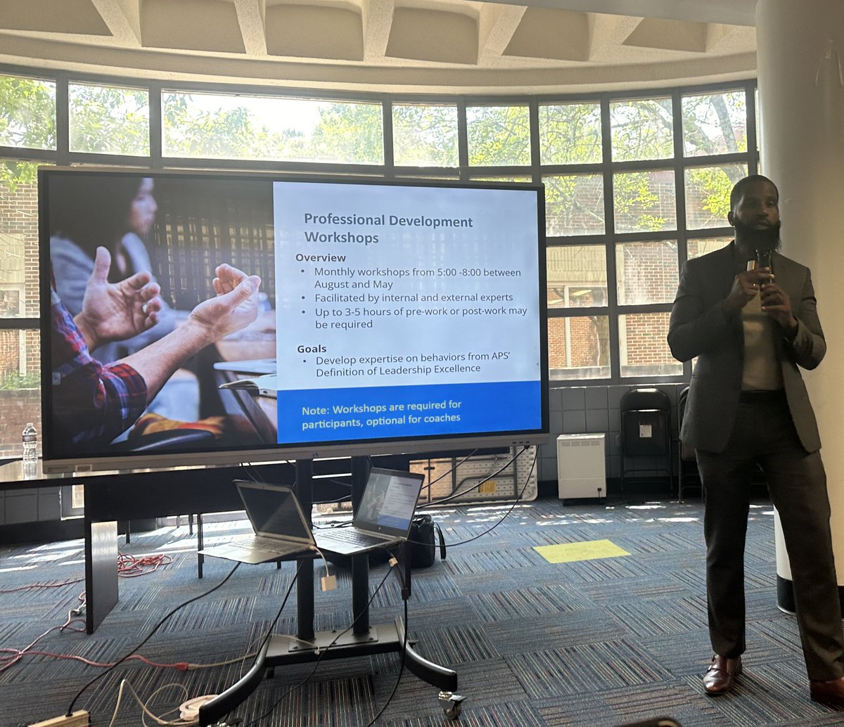 mscarolinemc's tweet photo. #apsleadershipdevelopment @wardellhunterED @apsupdate https://t.co/EwY79DWOtO