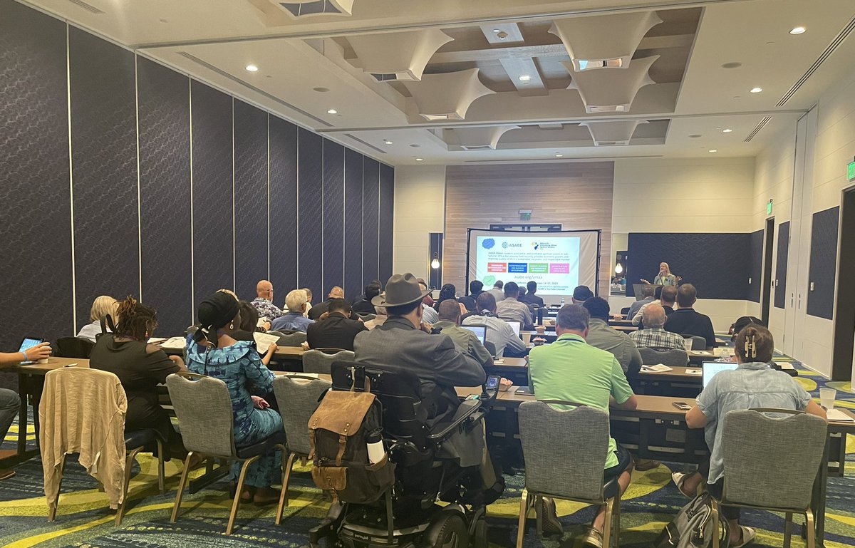 #FLASABE2024 Greetings! Welcome to the Florida Section ASABE 2024 Annual Conference and Trade Show at the Hutchinson Shores Resort &amp; Spa, Jensen Beach, FL! Great keynote talk from the ASABE president Dr. Dana Porter! Insightful panel discussion this morning!