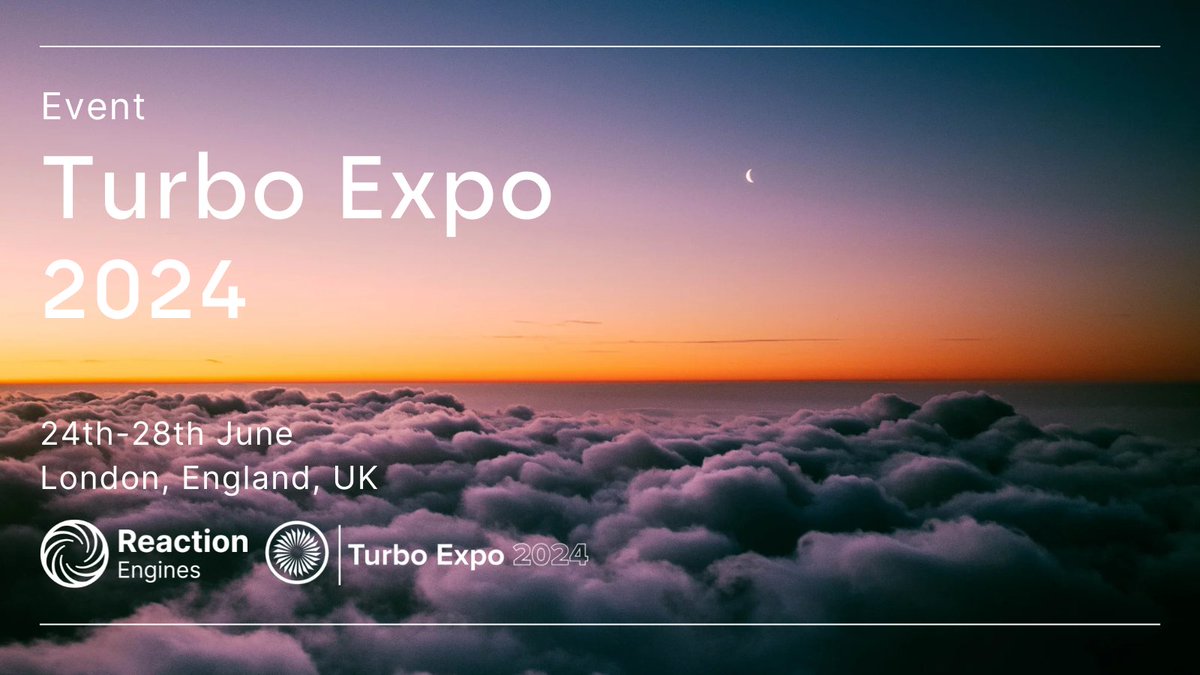 ReactionEngines's tweet image. We are thrilled to be gathering with some of the best and brightest at the Turbo Expo 2024! This year we are looking forward to discussing how our thermal management solutions enable higher performance and improved efficiency in your systems.
#MakingBeyondPossible #TurboExpo