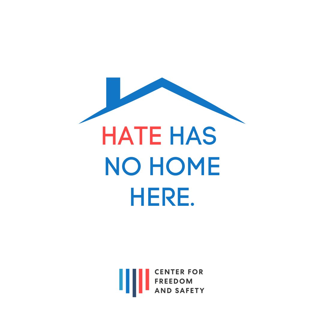 CFSorg's tweet photo. Report hate crimes, speak up against injustice, and let's make sure hate knows it's not welcome in our society. 
Learn how we’re empowering communities to report hate instantly and anonymously through the @sayferapp at https://t.co/OYXWGSXEpC.

#NoHateZone https://t.co/KB656WoJ5e