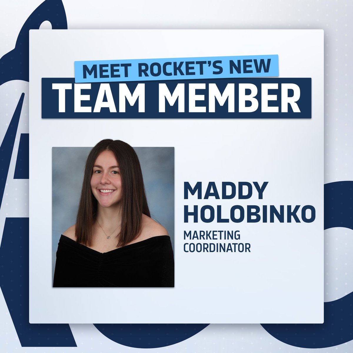 alumni_rocket's tweet image. Happy to announce another new addition to the team! Let&apos;s welcome Maddy to the Rocket family. 

#LegacyRedefined 🏆