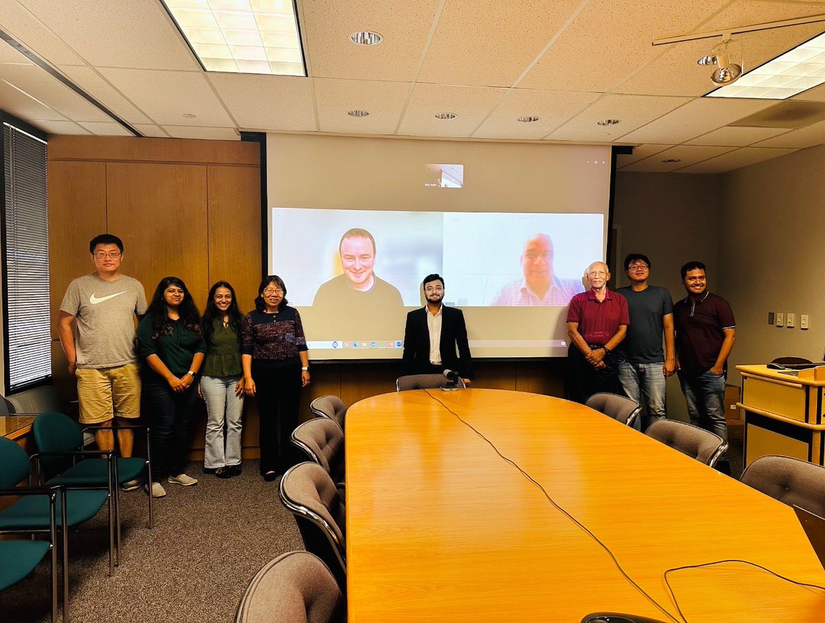 gaohydro's tweet photo. Huge congratulations to my student @shahdeep21 on a very successful PhD defense! This achievement is a testament to your dedication, hard work, and perseverance! Deep's thesis has significantly improved our understanding about resevoir droughts! Way to go Dr. Shah!!!😊 https://t.co/umPlywZDf8