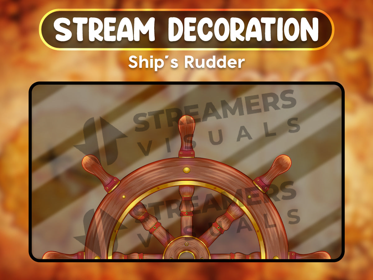 Set sail on your stream with the Ship's Rudder! 🌊 Elevate your backdrop &amp; captivate your audience. Easy import to OBS, Streamlabs &amp; more! #StreamerLife #Twitch

👉 streamersvisuals.com/products/ship-…