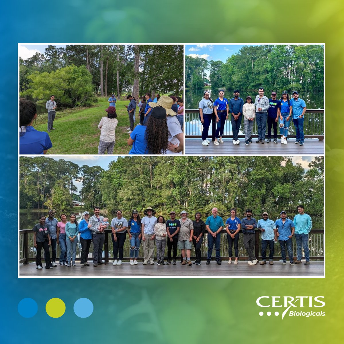 CertisBio's tweet photo. 🌿 Dr. Clemen Oliveira, our Field Development Manager, led the Society of Nematologists SE Crop Protection Tour! Students explored cutting-edge research hosted by UGA, USDA, Certis Biologicals, Corteva, and Bayer. Learn more: https://t.co/3VhKCe1BnQ https://t.co/Fl5KlR8ax8