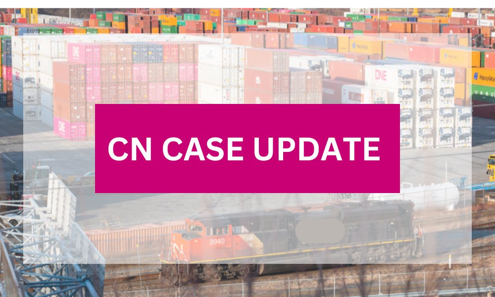 ‼️IMPORTANT UPDATE‼️
On June 18th the Federal Court of Appeal will hear the appeals of CN &amp; the Attorney General of Canada concerning the Judicial Review decision that struck down the Federal Cabinet’s approval of the project because it FAILED in its duty to protect human health,