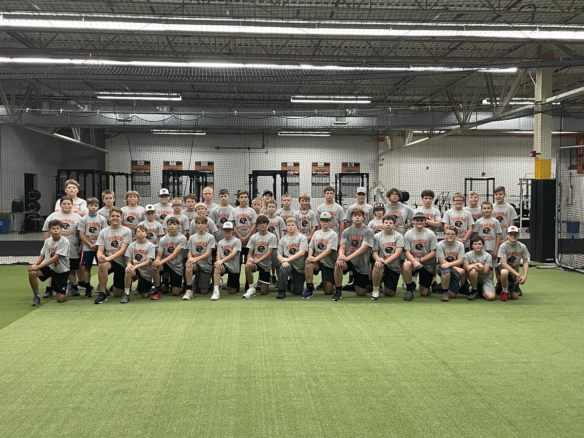 Middle School Skills Camp was a success! Great job to all these kids!🧡