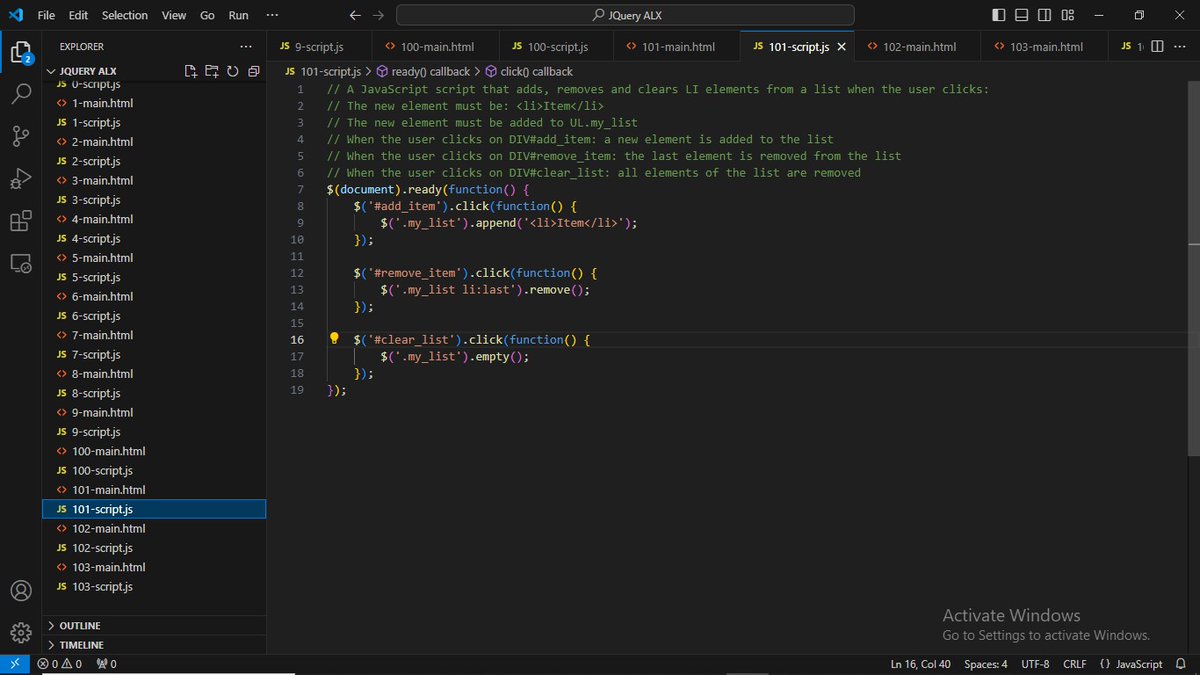 AwamChimere's tweet image. Day 36 & 37 of #100DaysOfALXSE: 🎉📲
Today, I dove into the elegance of jQuery, discovering why it’s a front-end delight!
It simplifies DOM manipulation, event handling, and Ajax calls, making coding more intuitive. Here’s to the magic of #ilovejquery:) !
#ALX_SE #DoHardThings