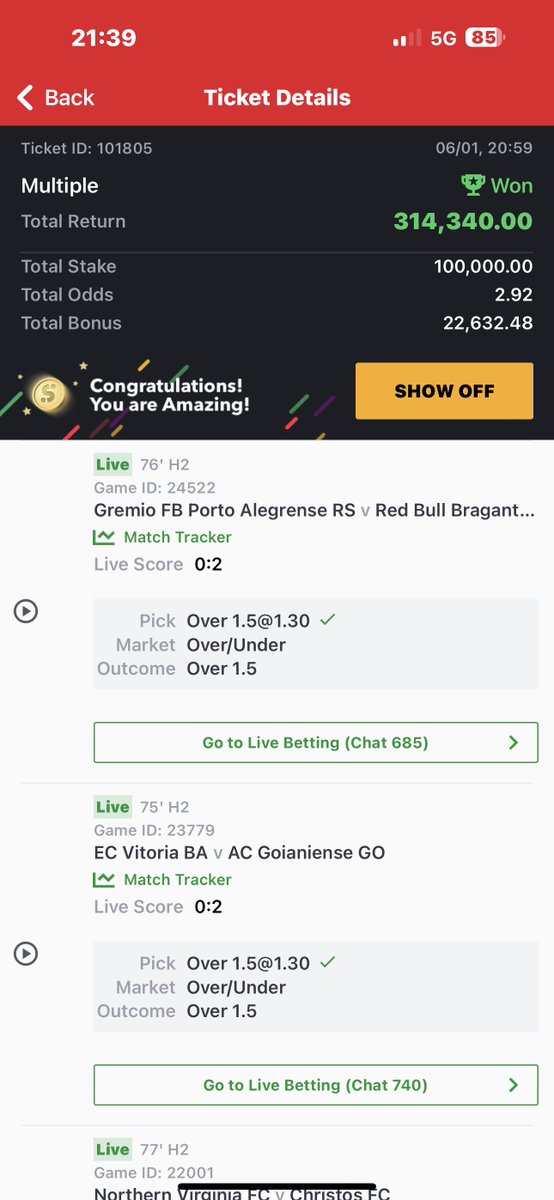 FreshBossTips's tweet photo. THANK YOU REAL MADRID 🎉🎉🥰 https://t.co/UZtkmVt5YF