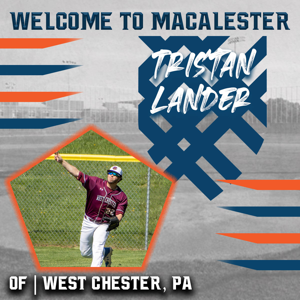 A big Macalester welcome to <a href="/TristanLander23/">Tristan Lander</a> of West Chester, PA and B Reed Henderson HS, who joins the Scots this fall! Welcome to Mac, Tristan! @macalesterscots <a href="/HendyBaseball/">Hendy Baseball</a> #GoScots #heymac