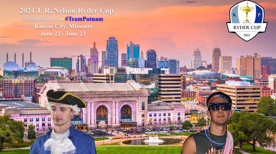 JRNRyderCup's tweet image. The committee is honored to announce the 2024 JRN Ryder Cup captains:  

Jake Karns &amp;amp; Chase Putnam

We look forward to their rivalry and increased competition over the next few weeks to bring the JRN Ryder Cup to new levels. 

#TeamKarns // #TeamPutnam