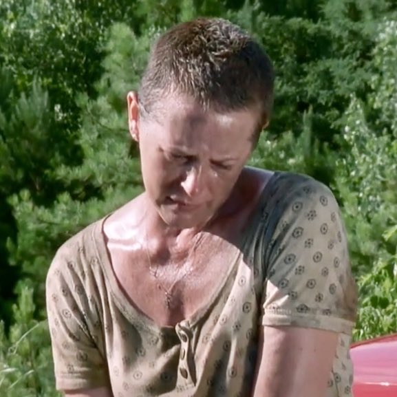 carolsknife's tweet photo. i will never stop preaching about how amazing carol peletier’s character development is #TWD https://t.co/6wS76c8BxL