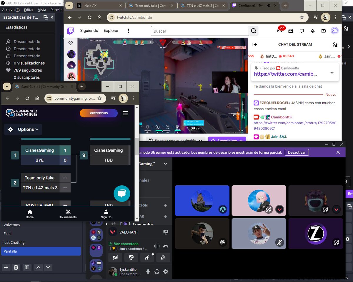 Tyskardito's tweet photo. @camibontti @CGaming_LatAm @MortalGraps @TDFJulian Aca andamos, esperando a que sean las 19 para jugar nuestro match! #GoCSG https://t.co/Iw7wsHwmto