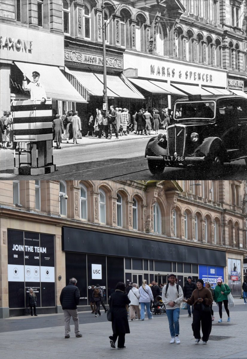 Church Street, 1940s and 2024