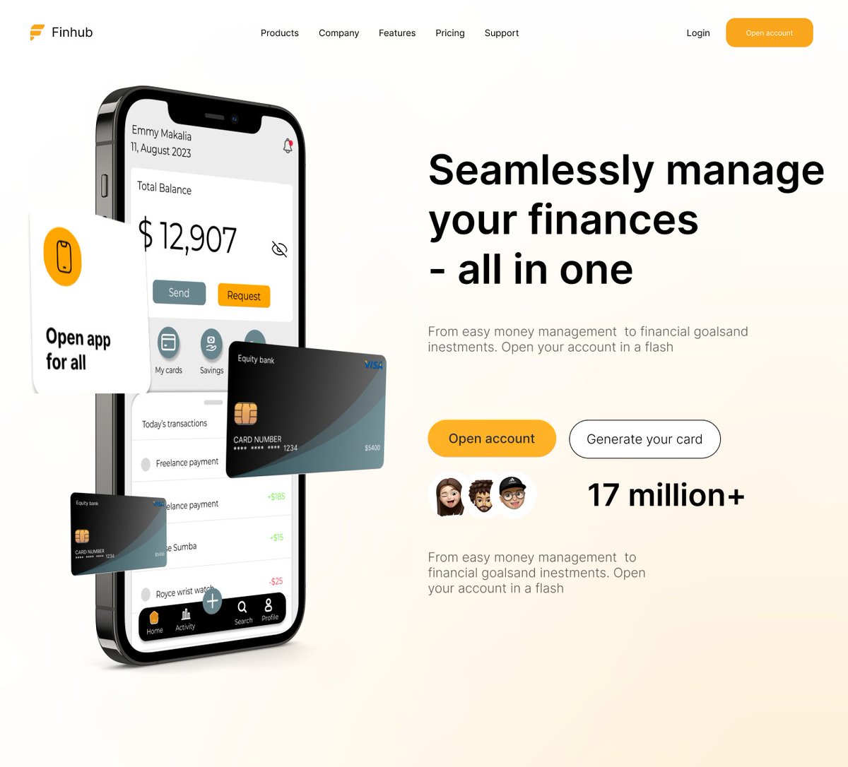 _Sumb_a's tweet photo. https://t.co/25GGvt5dGz mobile and web fintech app. 

#uikenya #uiuxdesign #fintechapp
@ladykachi1 @UIUXNAIROBI https://t.co/iZw2rouEDR