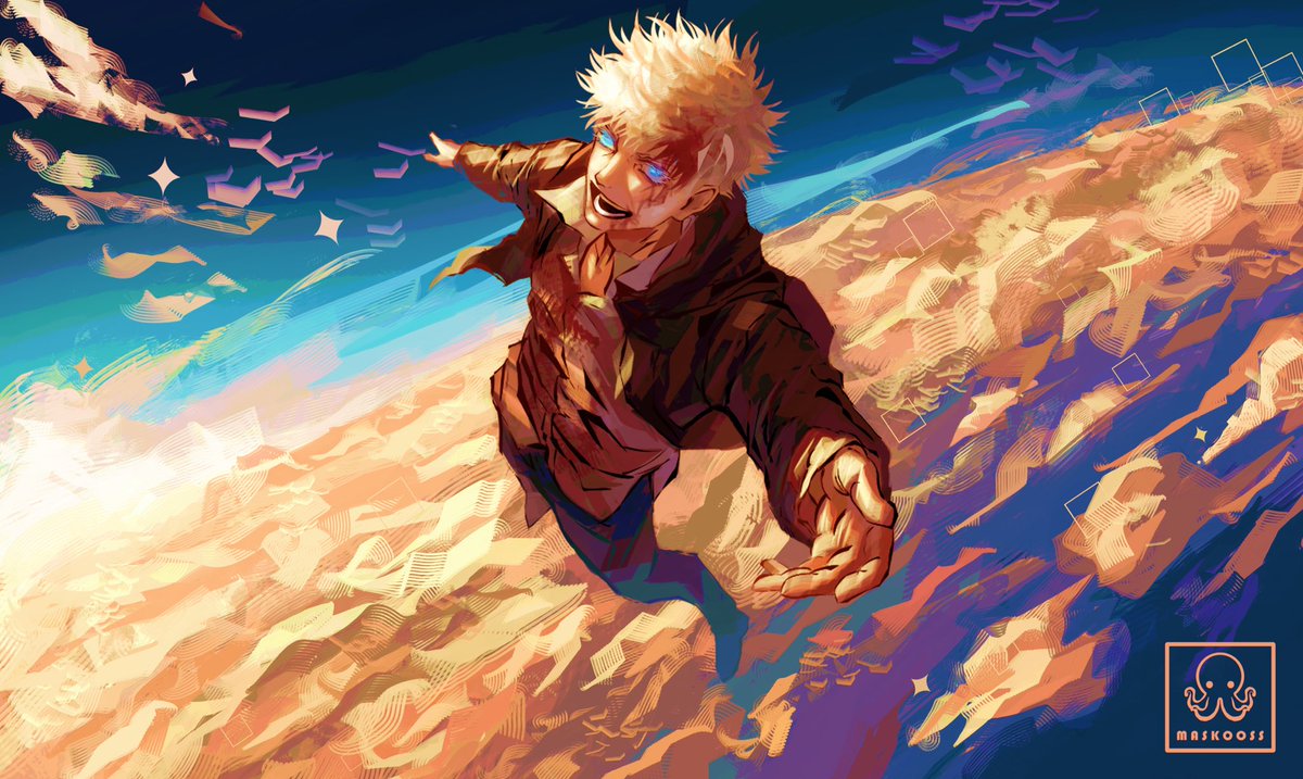 MASKOO185826's tweet photo. Awakening - #JUJUTSUKAISEN #gojosatoru https://t.co/XrabaU6hvk