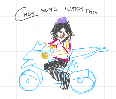 sseytrix's tweet photo. he shouldnt be allowed on any motorized vehicle https://t.co/C8Zbj8t7j0