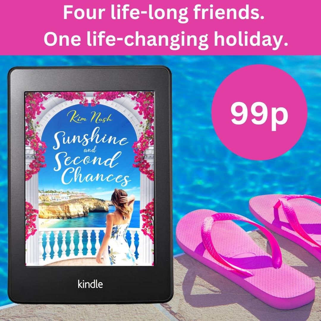 Anyone for a 99p summer reading deal? A completely gorgeous and uplifting summer read about friendship and creating your own kind of happy. Sunshine and Second Chances: amzn.to/3n70CDQ