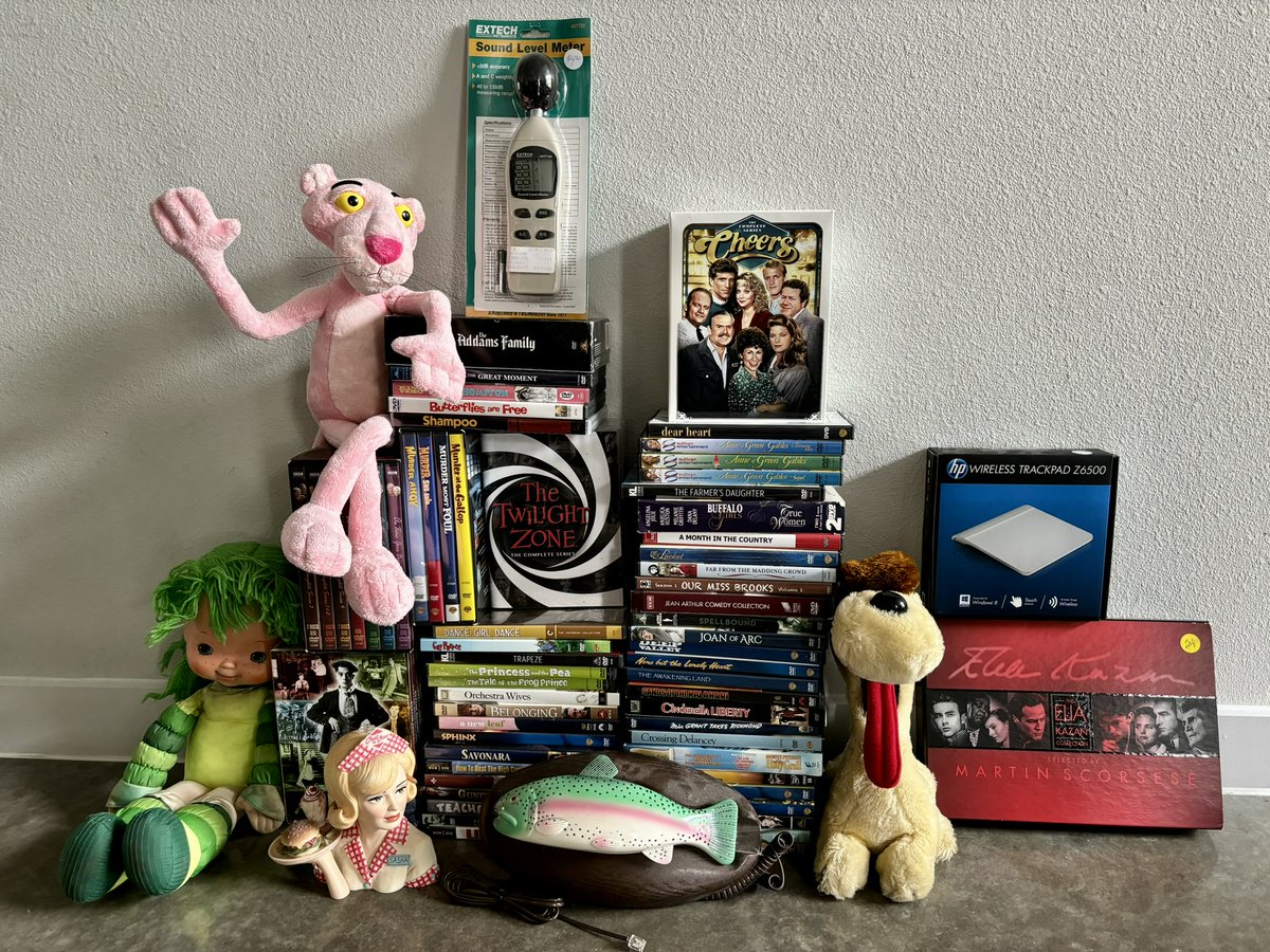 Been a while since we've found a good estate sale. 

Today that finally changed. 

Got a ton of inventory, including lots of movies and DVD box sets (our fav).

Spent $150 and should bring in around $1,400!