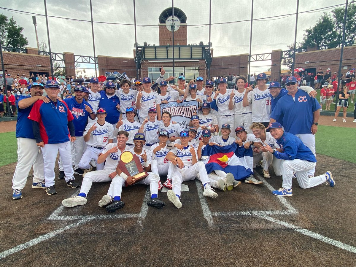 coloradopreps's tweet image. Congratulations to Cherry Creek, the 5A baseball champion! #copreps