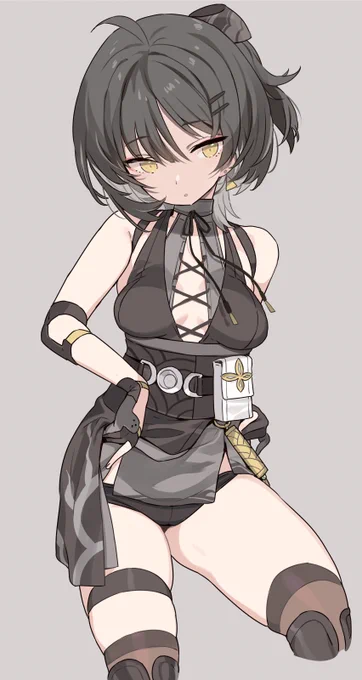 漂泊者の服とても機能的(意味深)ですね 