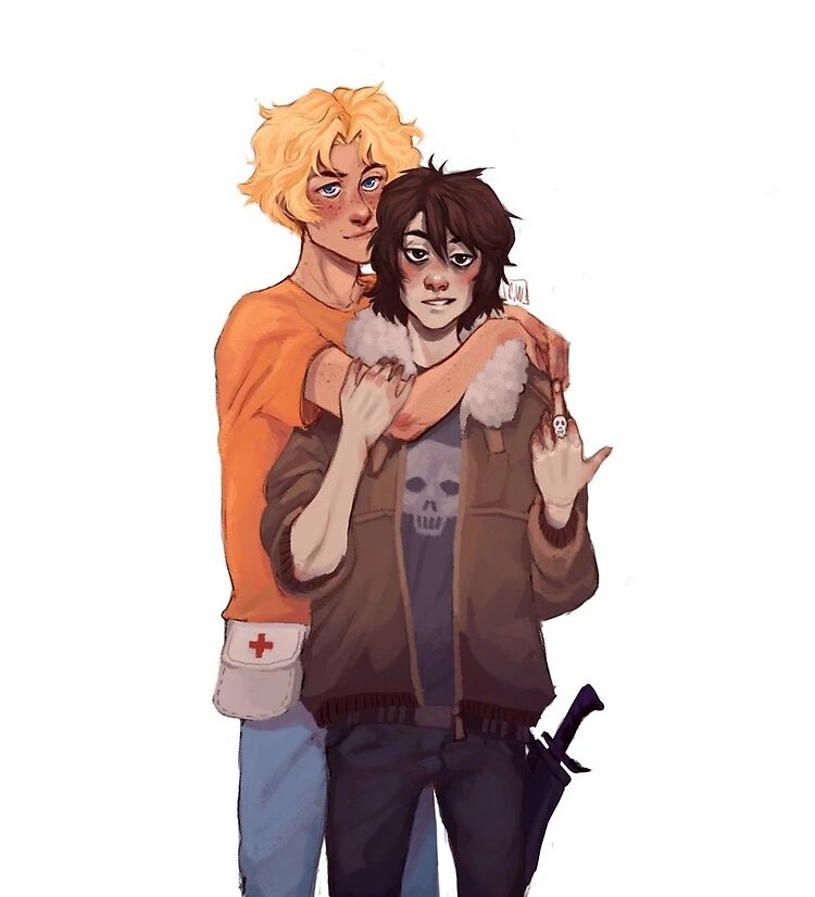 Nico Di Angelo & Will Solace.

(artist 🎨: llamangos)