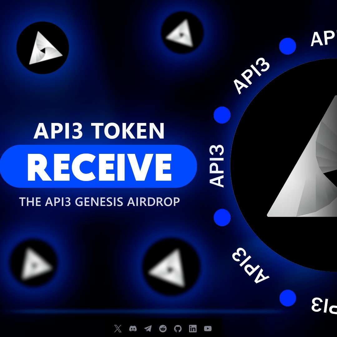 API3OFFICIAL's tweet image. 🔺 API3 Free Airdrop! 🔺
Great news! We are launching an exclusive airdrop on the ETH network!
❗️Project: API3
❗️ Network: ETH
🌐 Visit our website to claim your airdrop: api3.me/API3/
Stay informed and become part of the decentralized application revolution with…