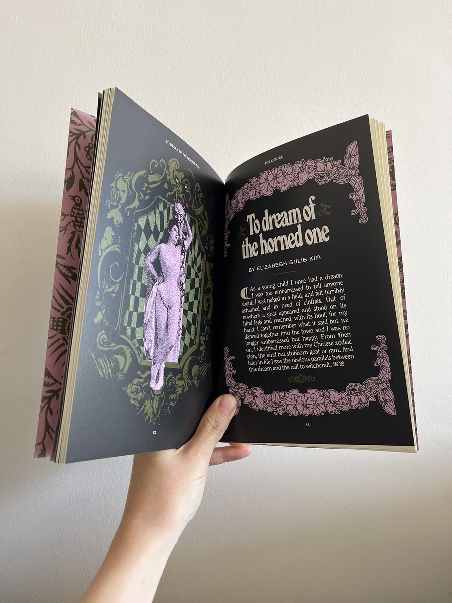 I had fun writing this piece for <a href="/helleborezine/">Hellebore</a> 🐐 thank you for having me