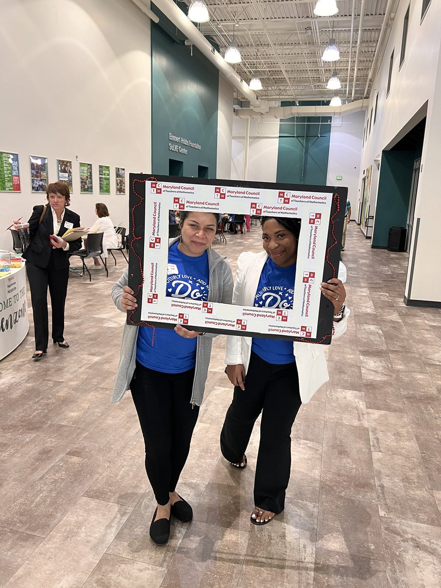 mcpsEDUCATOR's tweet photo. Had the opportunity to co-present at the MCTM Coaching Conference! Using @WIDA_UW proficiency descriptors to support our EML’s as they justify, argue & explain their mathematical thinking in WRITING! Equity is having high expectations for ALL students! #mathminded https://t.co/Hw3LAySQ1J