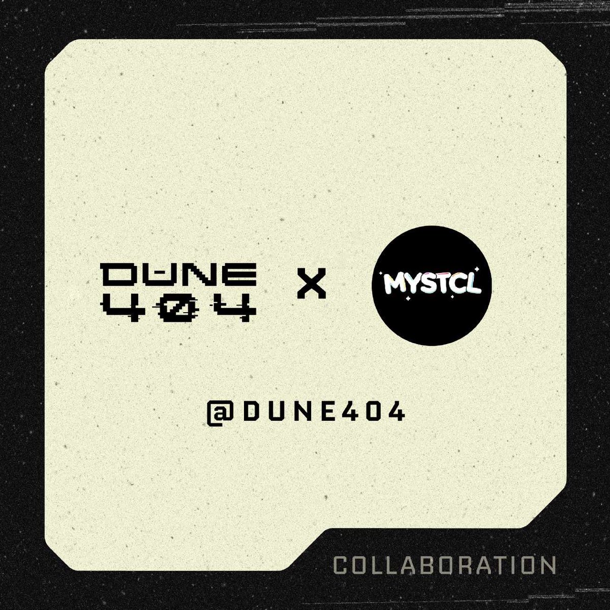 WeMYSTCL's tweet image. Mystcl 🤝 Dune 404 

Pushing the boundaries of 404 powered by @Dune_404

First 404 backed by @animocabrands
 
Claim whitelist spot here for Mystcl holders: dune404.com/whitelist