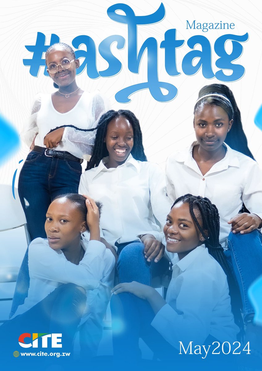 The @citezw Youth Network is proud to showcase the talents of our young trainees in digital skills, who successfully produce a monthly magazine called #ashtag. The highly anticipated May edition is set to be released this week, and we can't wait to share it with you! #Asakhe