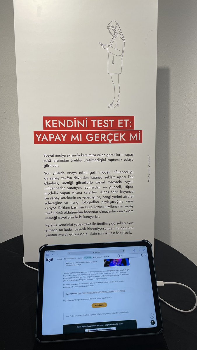 Bugün Teyit’in eş kurucuları arasında yer alan Yapay Gündem Bülteni kurucusu Gülin Çavuş’un moderatörlüğünde, Wikimedia Türkiye ekibinden Başak Tosun ve NewsLabTurkey Strateji Sorumlusu Ahmet Alphan Sabancı ile internet dünyasının dehlizlerinde dolaşarak, “The Glass Room: Yanlış